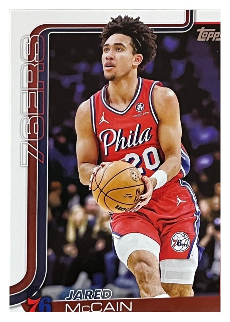 2025-26 Topps Base Set Jared McCain #24 card