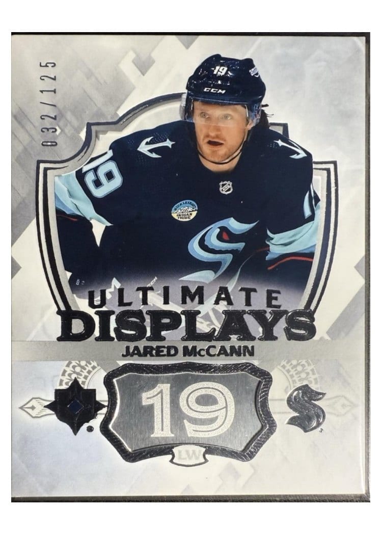 2023-24 Upper Deck Ultimate Collection Ultimate Displays Jared McCann #UD-JM card