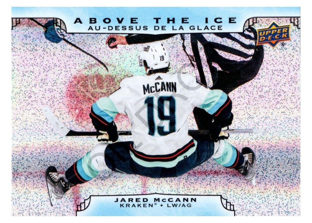 2025-26 Tim Hortons Collectors Series Above the Ice Jared McCann #AI-3 card