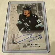 2025-26 Upper Deck Artifacts Autofacts Jared McCann #AF-JM card