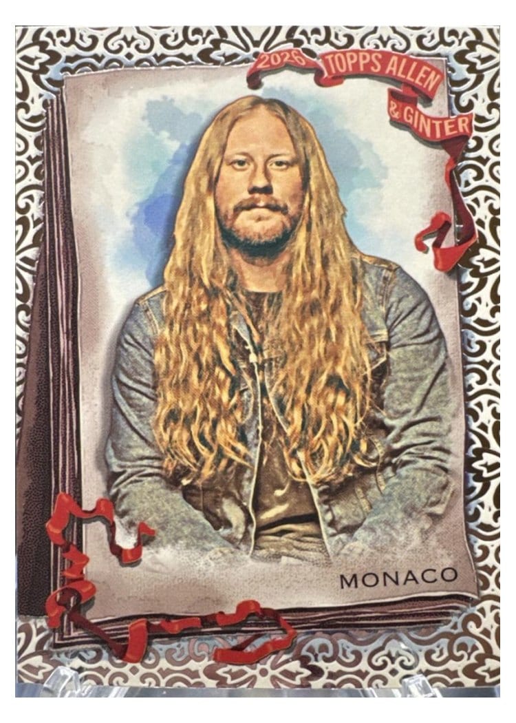2026 Topps Allen & Ginter Jared Monaco Foil Filagree #274 card