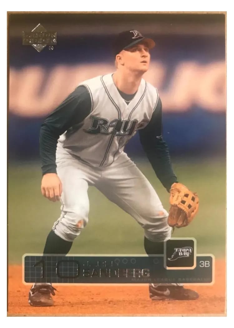 2003 Upper Deck Jared Sandberg #57 card