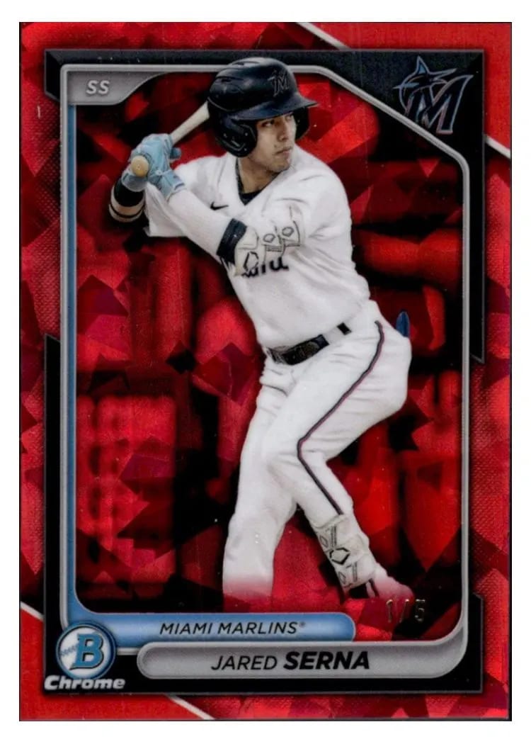 2024 Bowman Draft Chrome Jared Serna #BDC-161 card