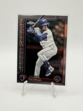 2025 Topps Pro Debut Chrome Autographs Jared Serna #PDC-121 card