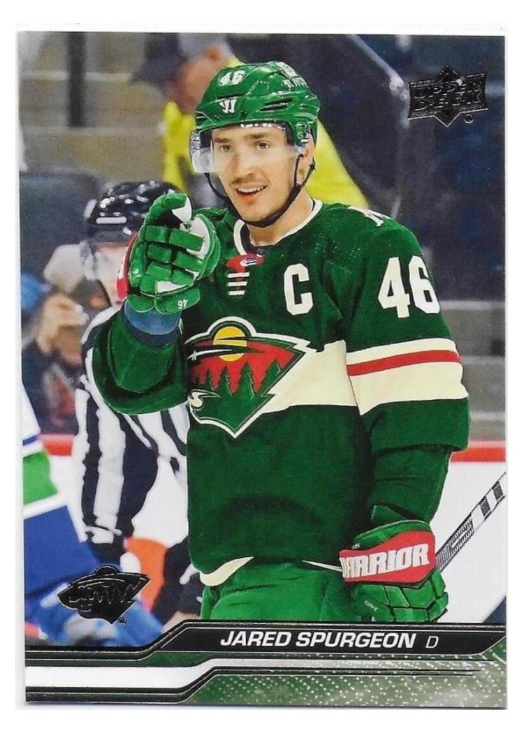 2023-24 Upper Deck Base Set Jared Spurgeon #91 card