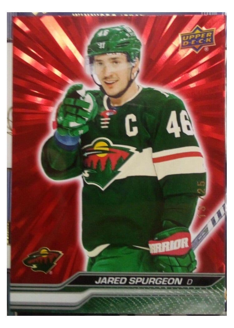 2023-24 Upper Deck Base Set Jared Spurgeon #91 card