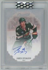 2023-24 Upper Deck Clear Cut Champs Autos Jared Spurgeon #C-JS card