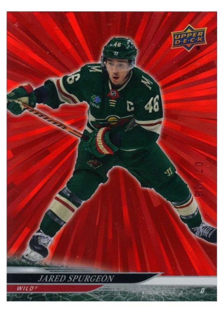 2024-25 Upper Deck Base Set Jared Spurgeon #336 card