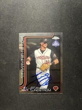 2025 Topps Pro Debut Chrome Autographs Jared Sundstrom #PDC-131 card