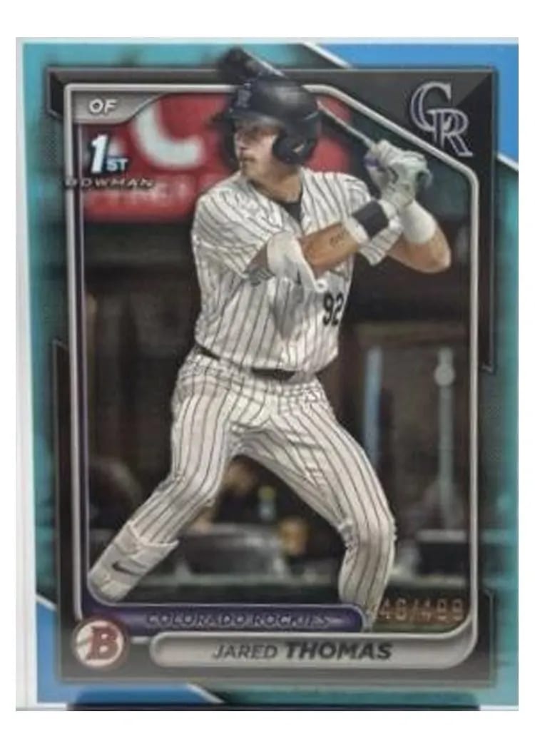 2024 Bowman Draft Base Set Jared Thomas #BD-11 card