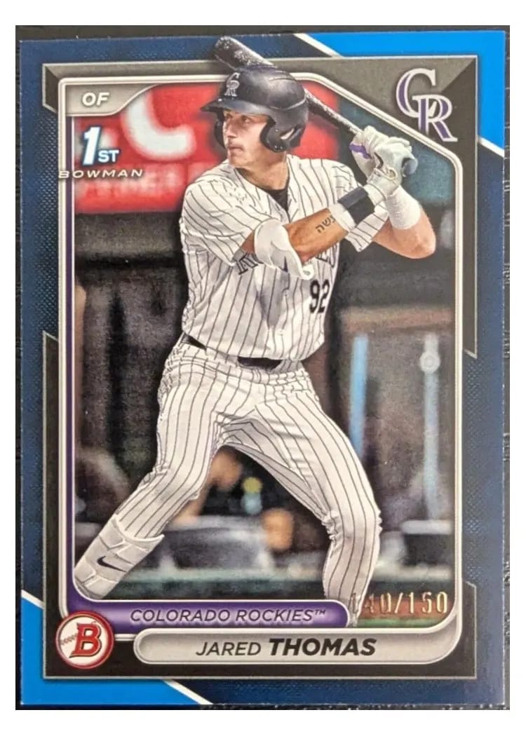 2024 Bowman Draft Base Set Jared Thomas #BD-11 card