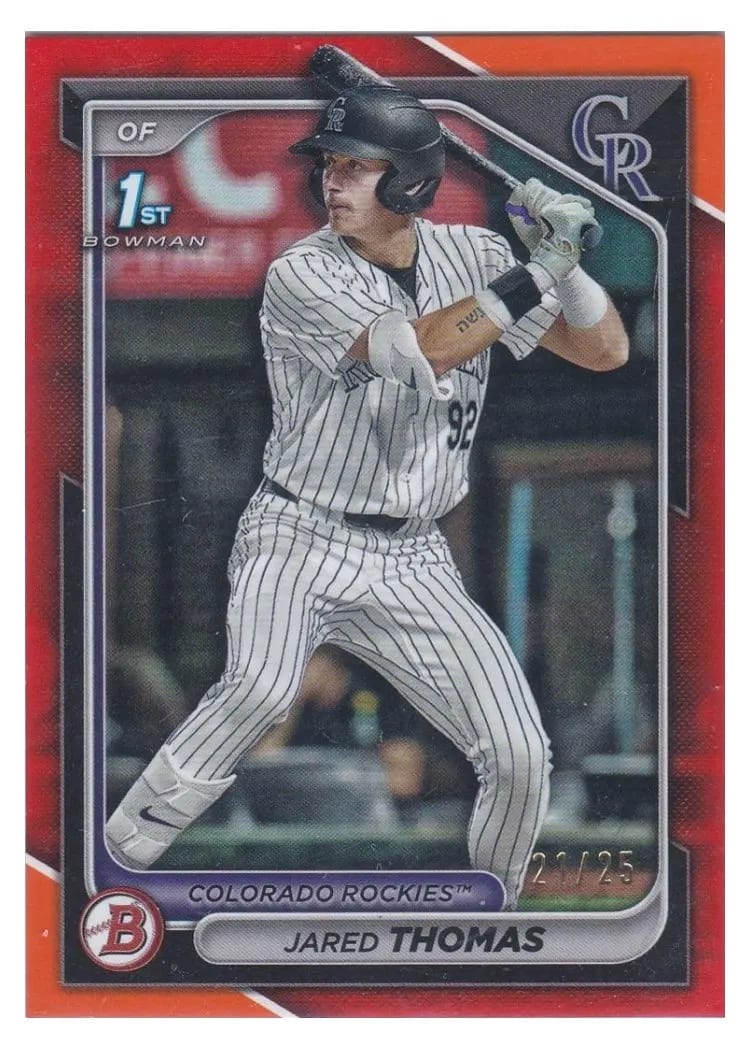 2024 Bowman Draft Base Set Jared Thomas #BD-11 card