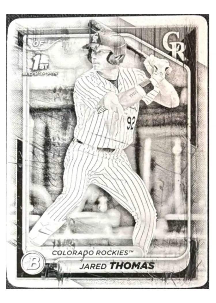 2024 Bowman Draft Base Set Jared Thomas #BD-11 card