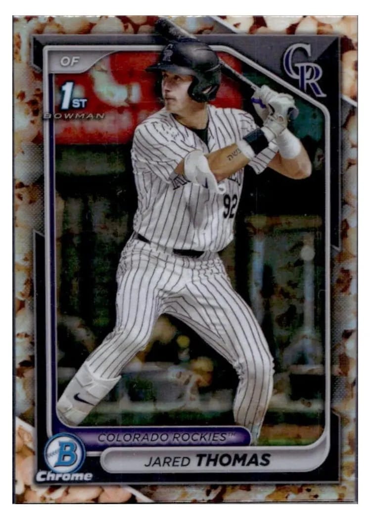 2024 Bowman Draft Chrome Jared Thomas #BDC-11 card