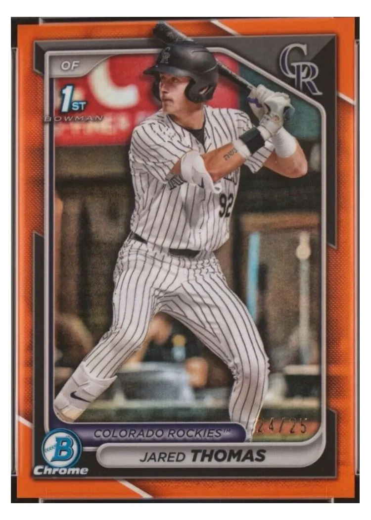 2024 Bowman Draft Chrome Jared Thomas #BDC-11 card