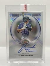 2024 Panini Prospect Edition Franchise Futures Signatures Jared Thomas #17 card