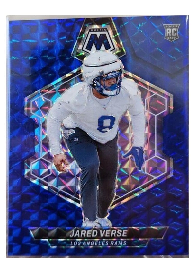 2024 Panini Mosaic Base Set Jared Verse Blue #319 card