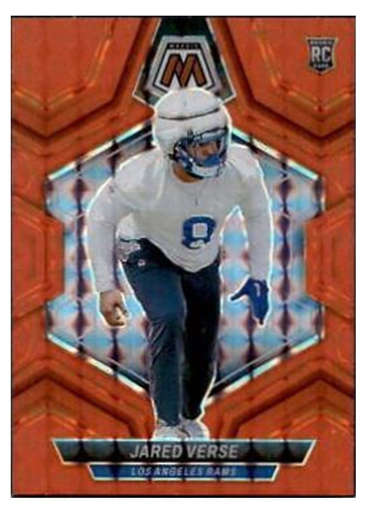 2024 Panini Mosaic Base Set Jared Verse Orange Fluorescent #319 card