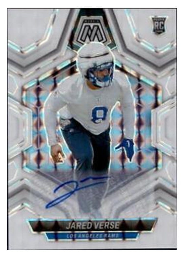 2024 Panini Mosaic Base Set Jared Verse Autograph #319 card