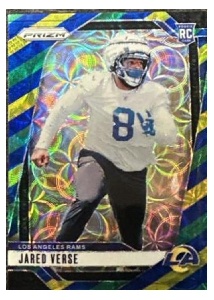 2024 Panini Prizm Base Set Jared Verse Choice Blue Yellow Green #341 card