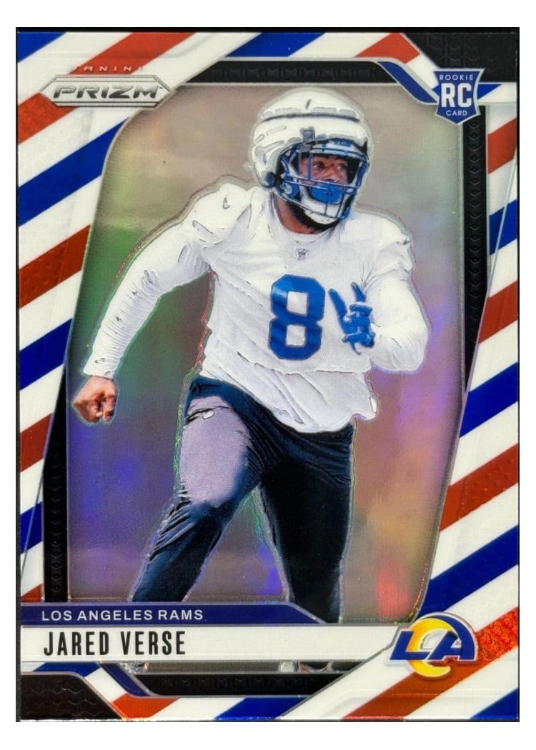2024 Panini Prizm Base Set Jared Verse Red White Blue #341 card