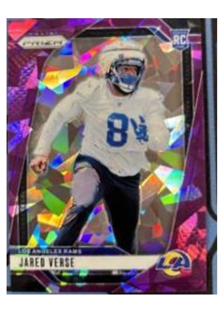 2024 Panini Prizm Base Set Jared Verse #341 card