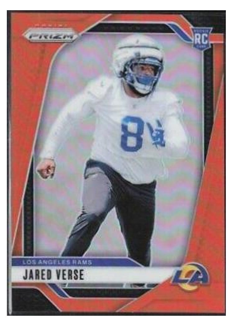 2024 Panini Prizm Base Set Jared Verse Orange #341 card