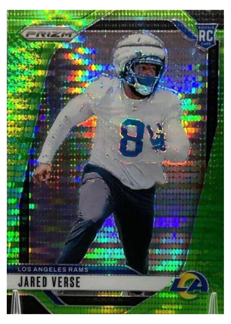 2024 Panini Prizm Base Set Jared Verse #341 card