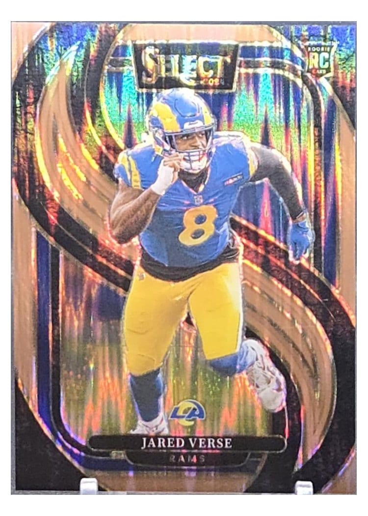2024 Panini Select Base Set Jared Verse Copper Prizm Shock #132 card