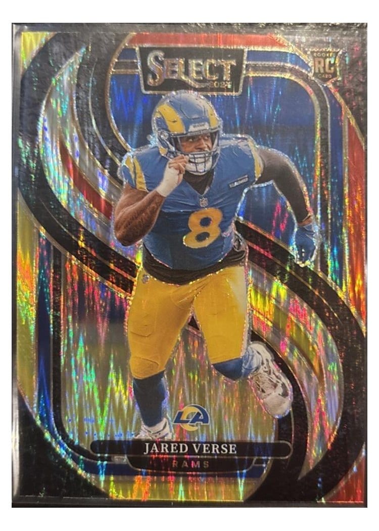 2024 Panini Select Base Set Jared Verse Red Mojo #132 card