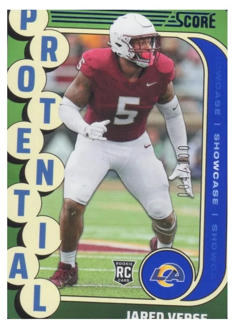 2024 Score Protential Jared Verse #7 card