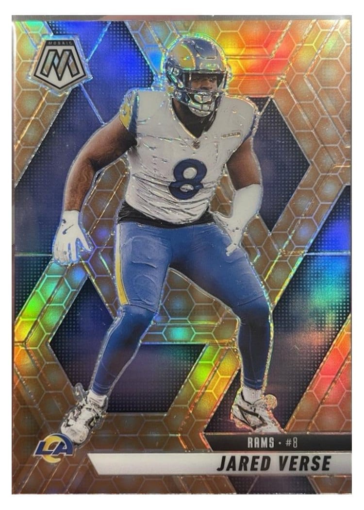 2025 Panini Mosaic Base Set Jared Verse #8 card