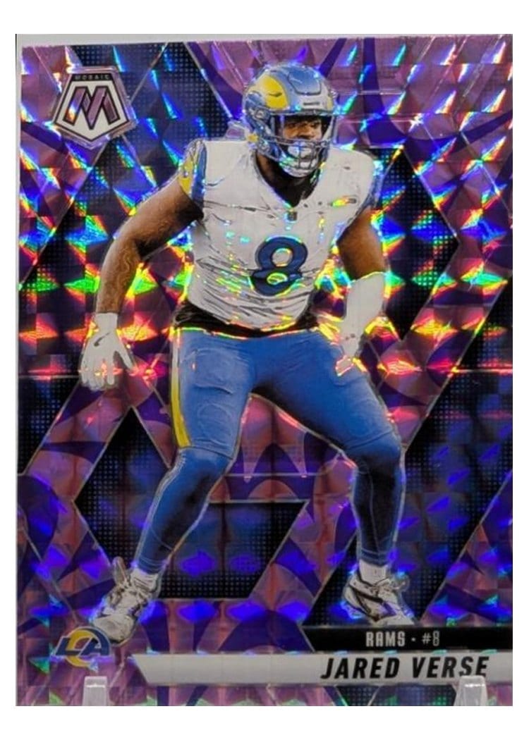 2025 Panini Mosaic Base Set Jared Verse #8 card