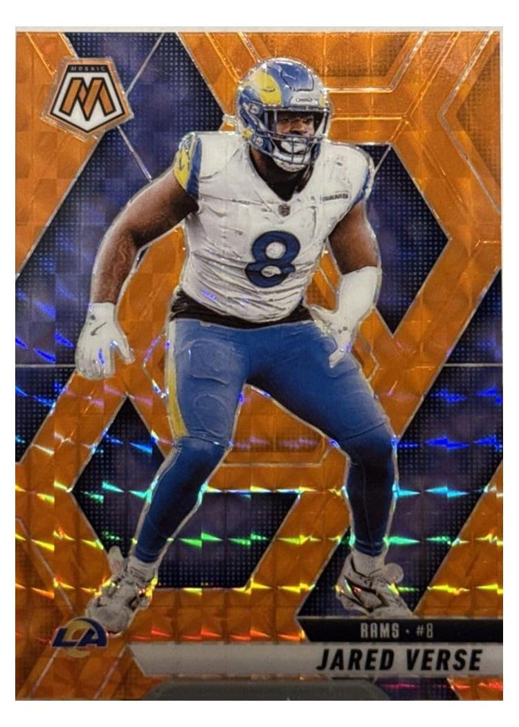2025 Panini Mosaic Base Set Jared Verse #8 card