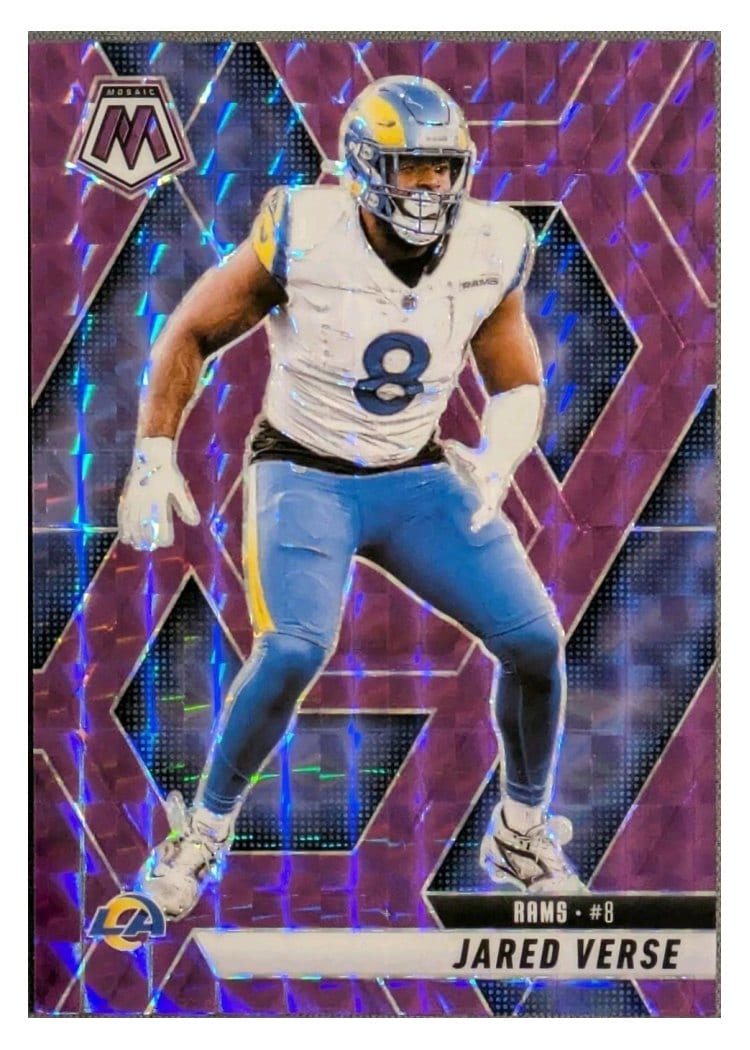 2025 Panini Mosaic Base Set Jared Verse #8 card