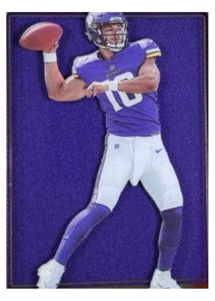 2023 Panini Immaculate Clearly Immaculate Rookie Jersey Jaren Hall #30 card