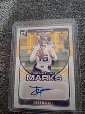 2024 Donruss Signature Marks Jaren Hall #SMA-JHA card