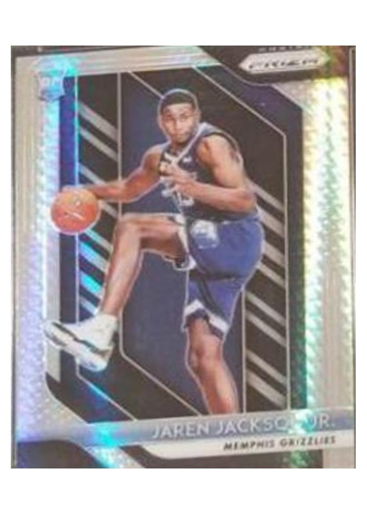 2018 Panini Prizm Jaren Jackson Jr. #66 card