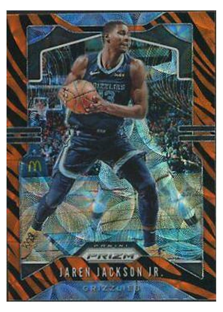 2019-20 Panini Prizm Base Set Jaren Jackson Jr. #136 card