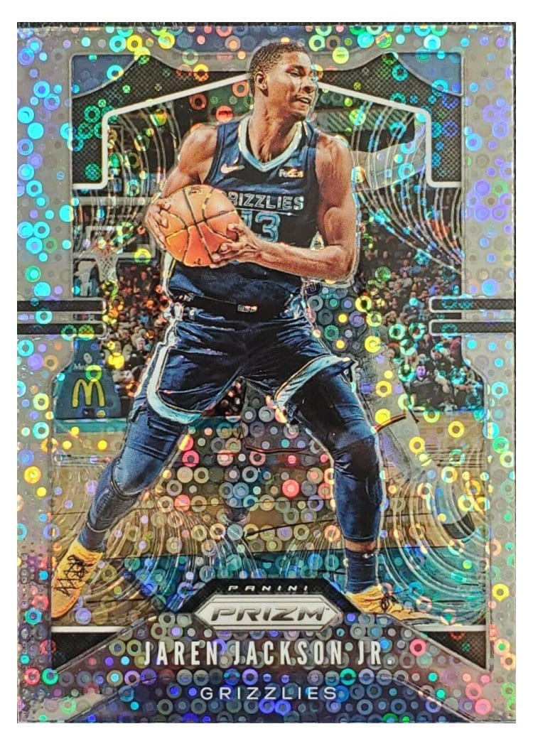 2019-20 Panini Prizm Base Set Jaren Jackson Jr. #136 card