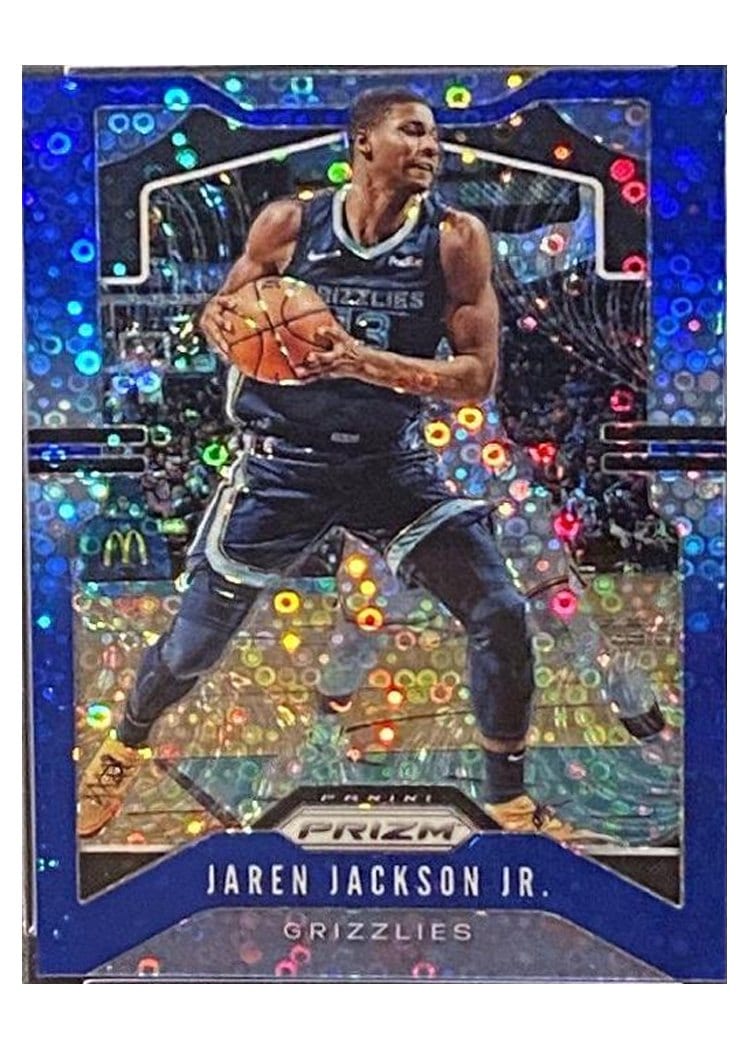 2019-20 Panini Prizm Base Set Jaren Jackson Jr. #136 card
