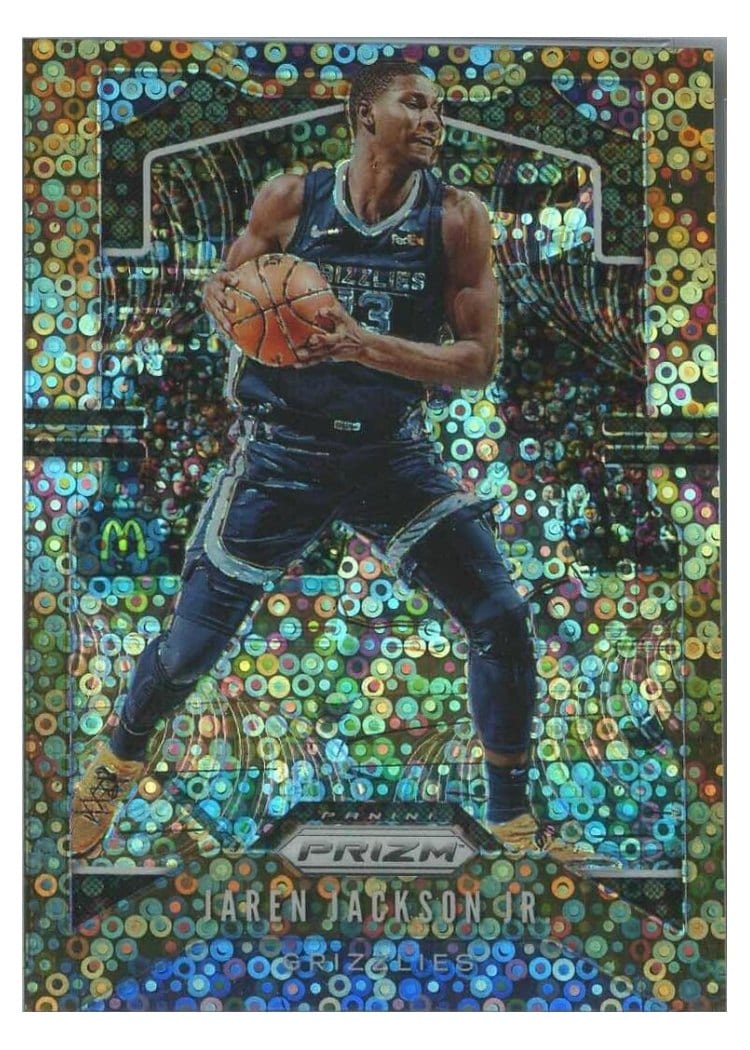 2019-20 Panini Prizm Base Set Jaren Jackson Jr. #136 card