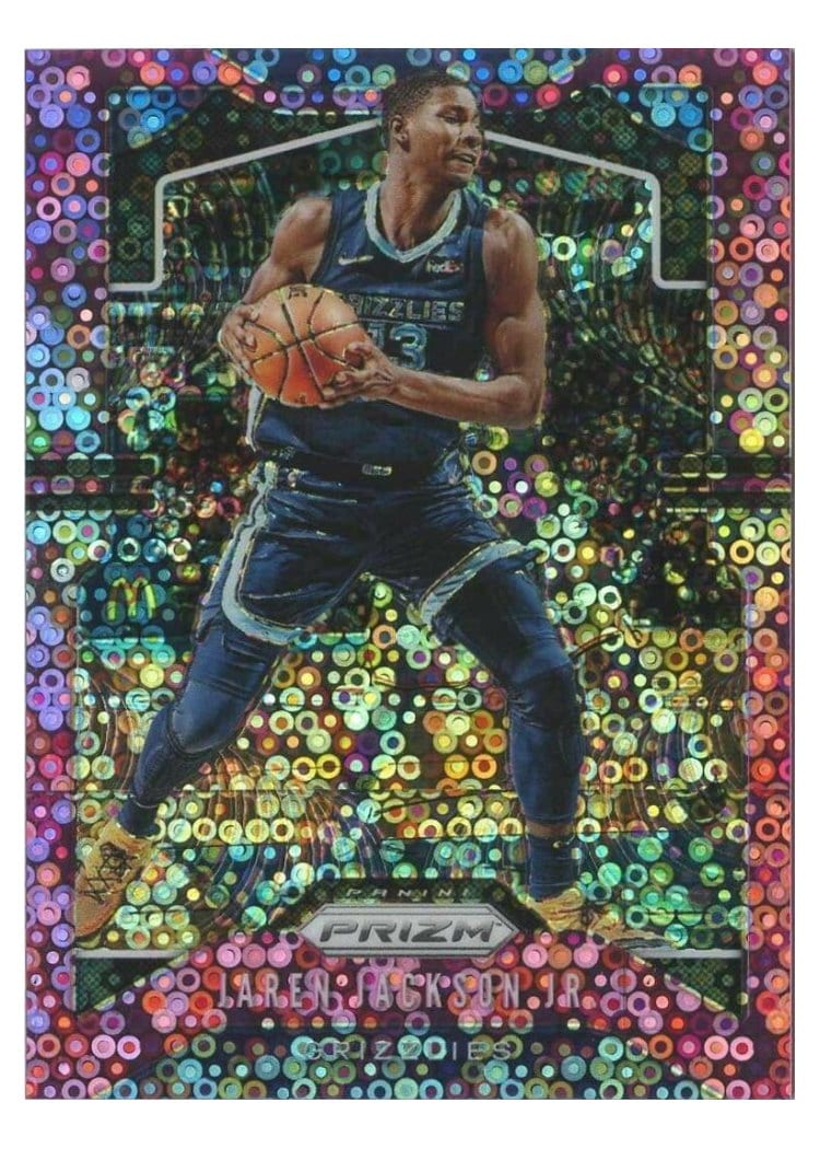 2019-20 Panini Prizm Base Set Jaren Jackson Jr. #136 card