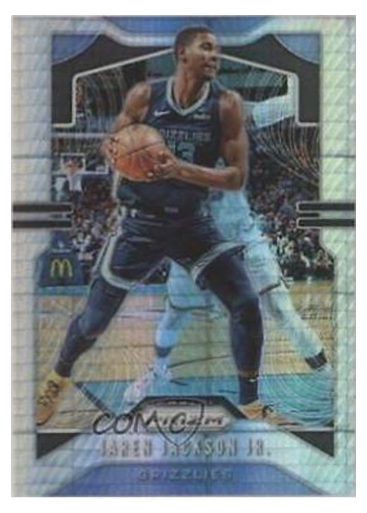 2019-20 Panini Prizm Base Set Jaren Jackson Jr. #136 card