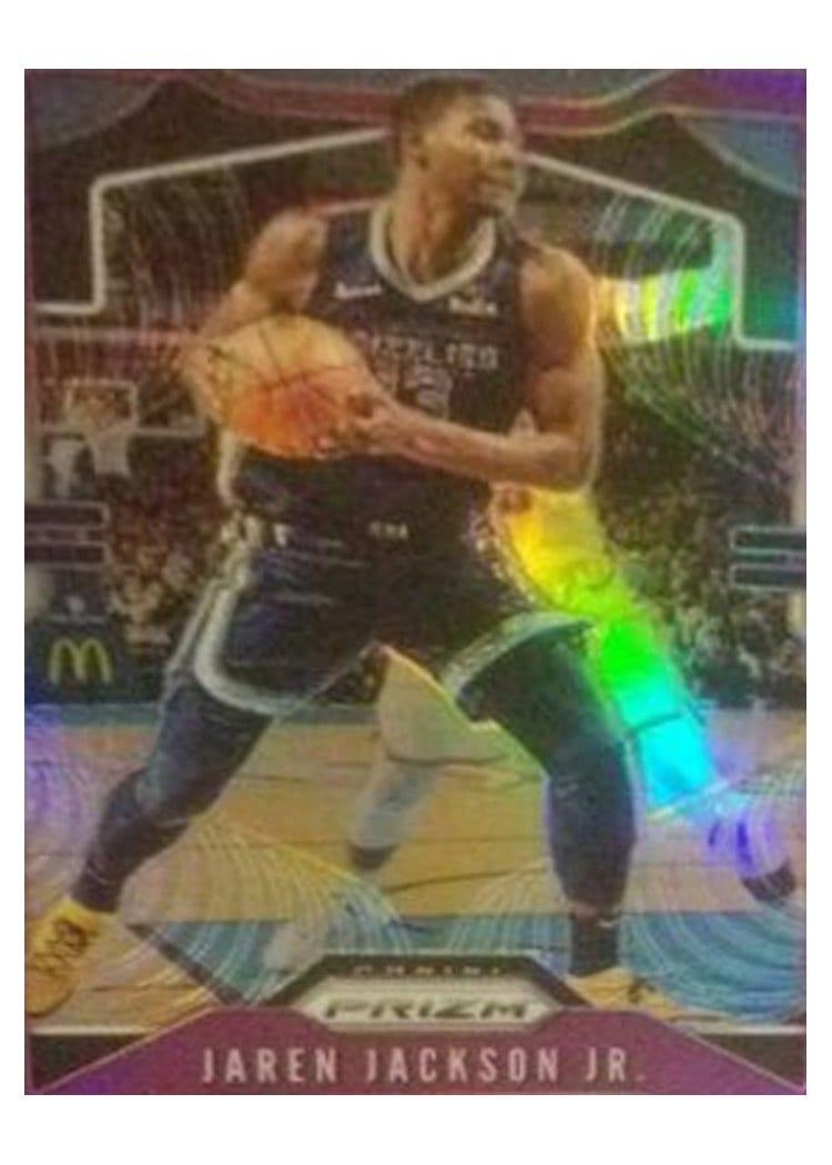 2019-20 Panini Prizm Base Set Jaren Jackson Jr. #136 card