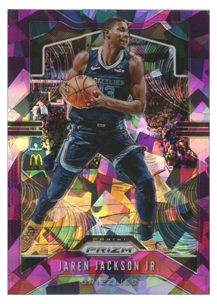 2019-20 Panini Prizm Base Set Jaren Jackson Jr. #136 card