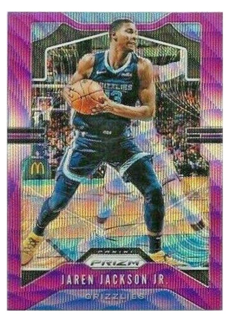 2019-20 Panini Prizm Base Set Jaren Jackson Jr. #136 card