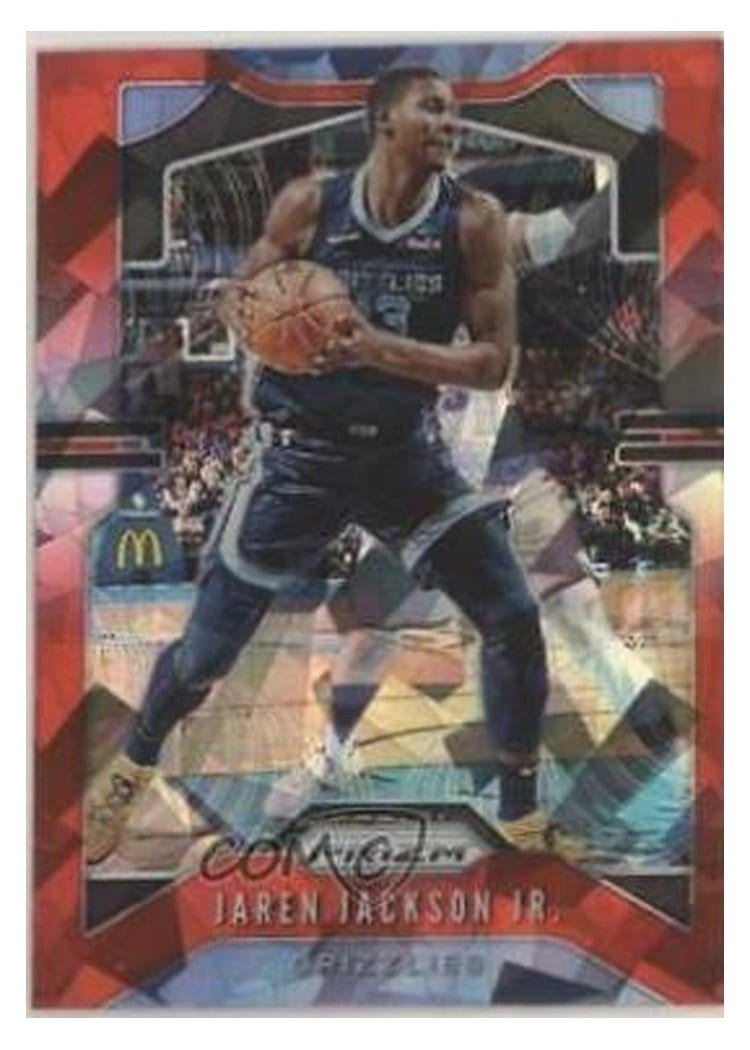 2019-20 Panini Prizm Base Set Jaren Jackson Jr. #136 card