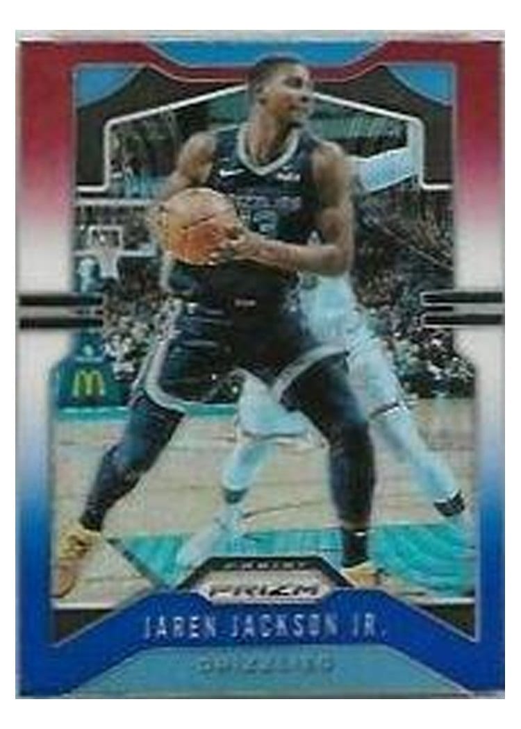 2019-20 Panini Prizm Base Set Jaren Jackson Jr. #136 card