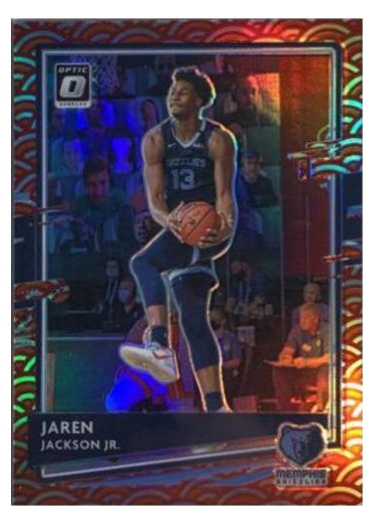 2020-21 Donruss Optic Base Set Jaren Jackson Jr. #16 card